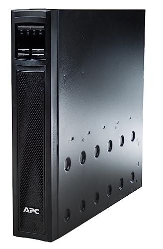 APC Smart UPS SMX - SMX1000I - USV 1000VA (Rack / Tower, bis zu 20 min. Überbrückungszeit bei Stromausfall, LCD Panel, ECO Mode - Stromsparfunktion) von APC