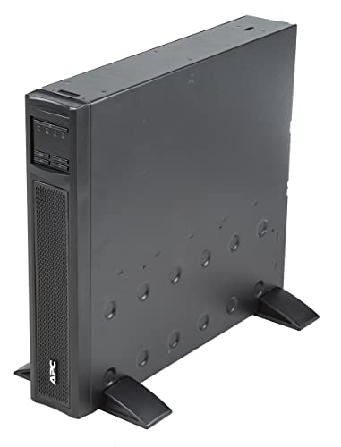 APC Smart UPS SMX - SMX750I - USV 750VA (Rack / Tower, bis zu 34 min. Überbrückungszeit bei Stromausfall, LCD Panel, ECO Mode - Stromsparfunktion) von APC