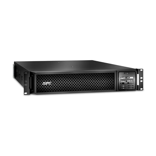 APC Smart-UPS SRT 1000VA RM 230V mit Netzwerkkarte USB/seriell - SRT1000RMXLI-NC von APC