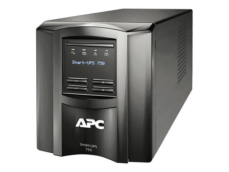 APC USV-Anlage APC Smart-UPS 750VA LCD 230V Tower SmartSlot USB 5min Runtime 500W wit von APC