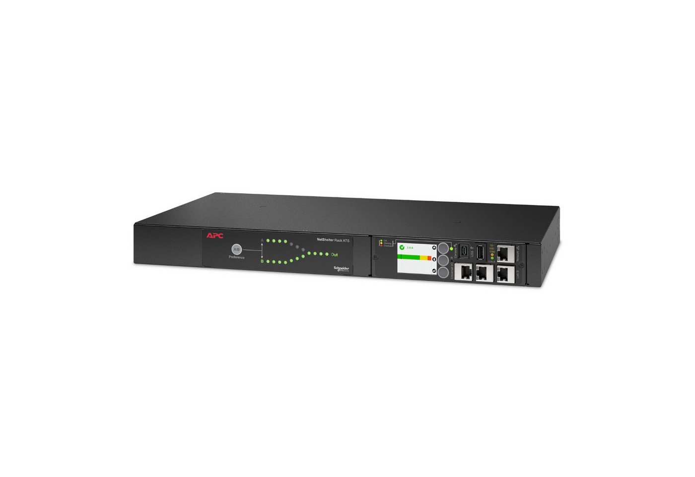 APC USV-Anlage NetShelter - Automatisches Netzumschaltgerät (Rack - einbaufähig) von APC
