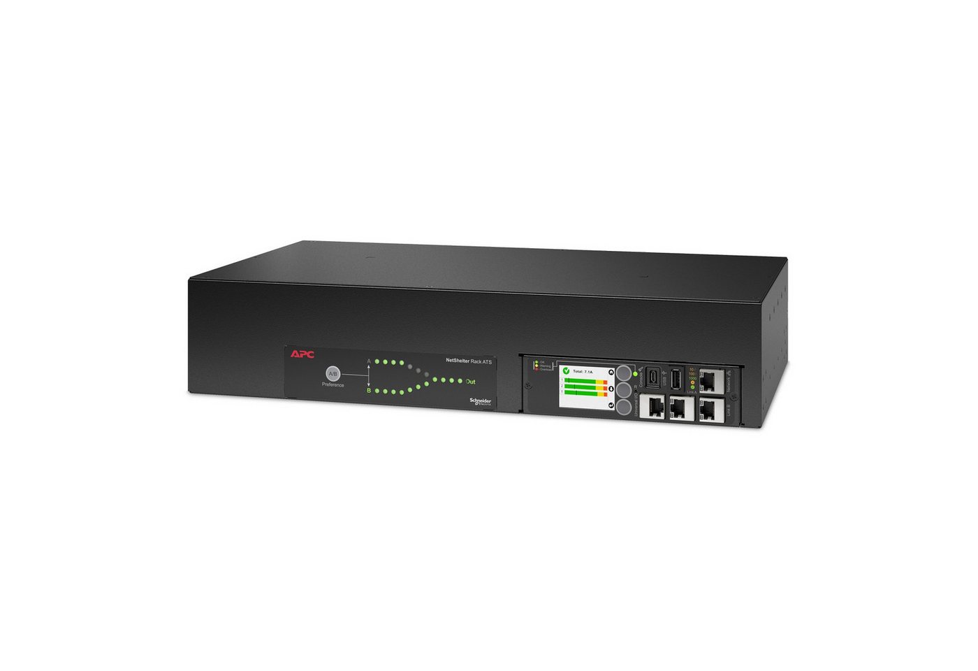 APC USV-Anlage NetShelter - Automatisches Netzumschaltgerät (Rack - einbaufähig) von APC
