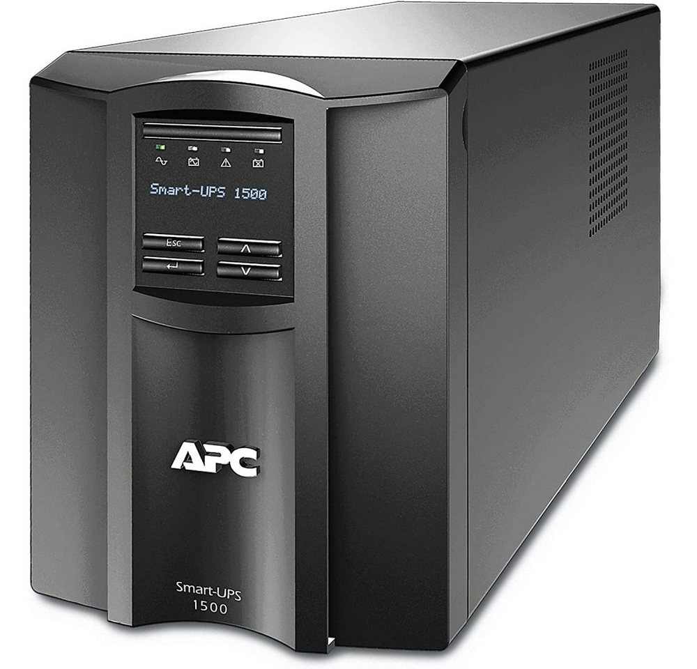APC USV-Anlage Smart-UPS SMT1500IC - Tower USV - 1500VA - schwarz APC USV-Anlage Smart-UPS SMT1500IC - Tower USV - 1500VA - schwarz von APC