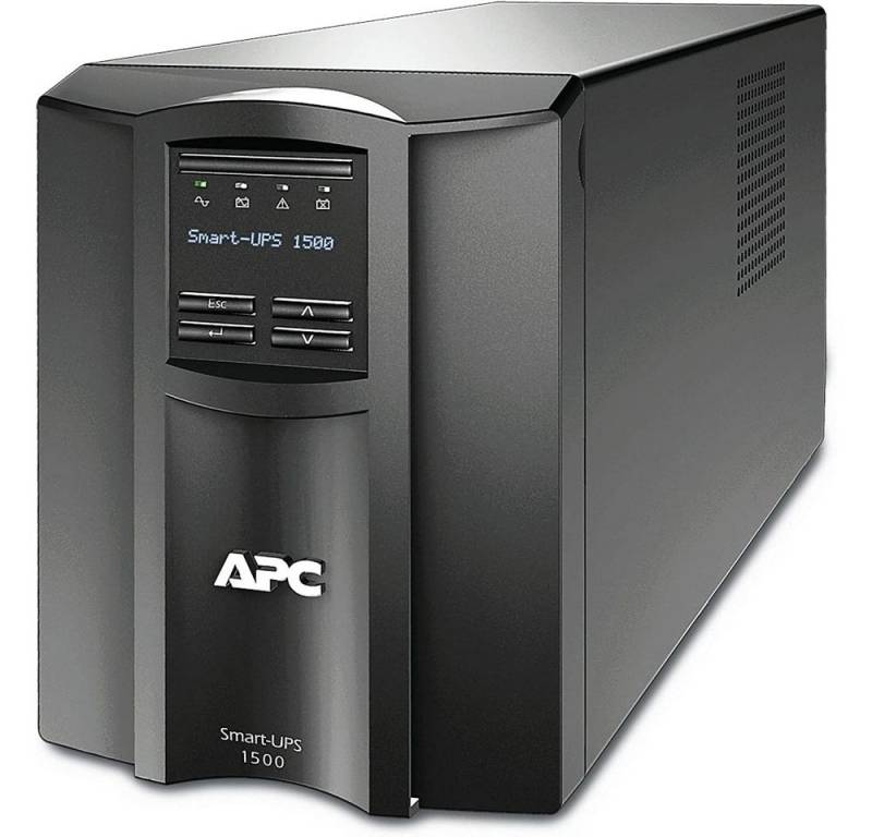 APC USV-Anlage Smart-UPS SMT1500IC - Tower USV - 1500VA - schwarz von APC