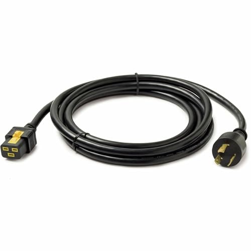 APC ap8753 3 m Koppler C19 NEMA L6 – 20P schwarz Kabel Elektrische – Cables elektrischen (3 m, männlich/weiblich, Koppler C19, NEMA L6 – 20P, 20, schwarz) von APC