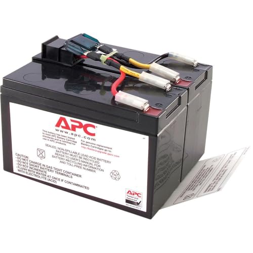 APC by Schneider Electric RBC48 - Ersatzbatterie für Unterbrechungsfreie Notstromversorgung (USV) von APC - passend für Modell SMT750I von APC by Schneider Electric