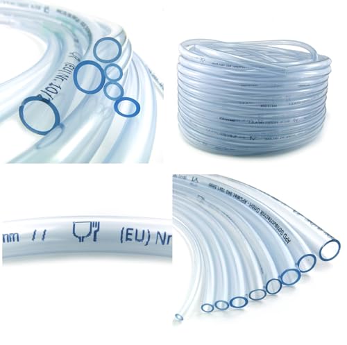 PVC Schlauch Aquariumschlauch Wasserschlauch Luftschlauch Lebensmittel konform Innen-Ø 4 mm, Außen-Ø 7 mm, Länge 5 m von APD Schlauchtechnik GmbH