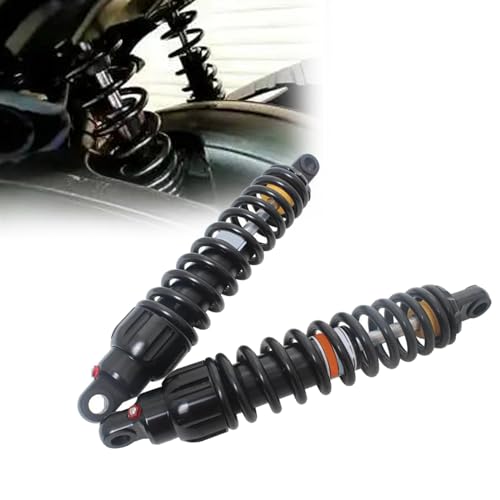 APDSFB Motorrad-Stoßdämpfer-Aufhängungsteil, Zugstufendämpfung Für H&Arley V-Rod VRSCAW 2007 2008 2009 2010, Universell, 325–343 Mm von APDSFB
