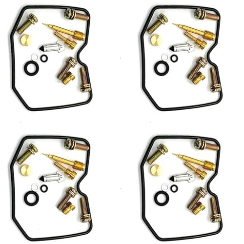APDSFB Vergaser Vergaser-Reparatursatz Für K&awasaki GTR1000A GTR 1000 A ZGT00A 1986 1987 1988 1989 1990 1991 1992 1993 1994 1995 Nadelventildichtung Luftschraube von APDSFB