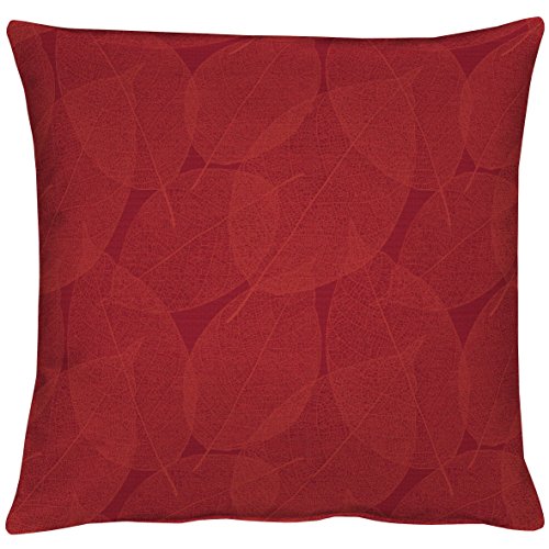 APELT 3301 49x49 30 Kissenhülle, Polyester, rot von APELT