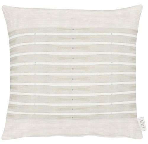 APELT Kissenhülle, Polyester, beige, 46 x 46 x 0.4 cm von APELT