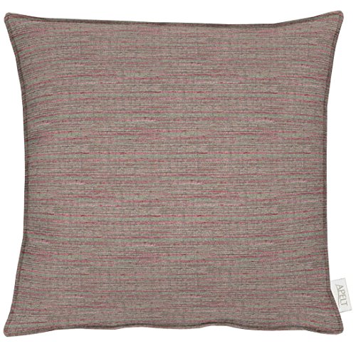 APELT Kissenhülle, Polyester, Rot, 46 x 46 cm von APELT