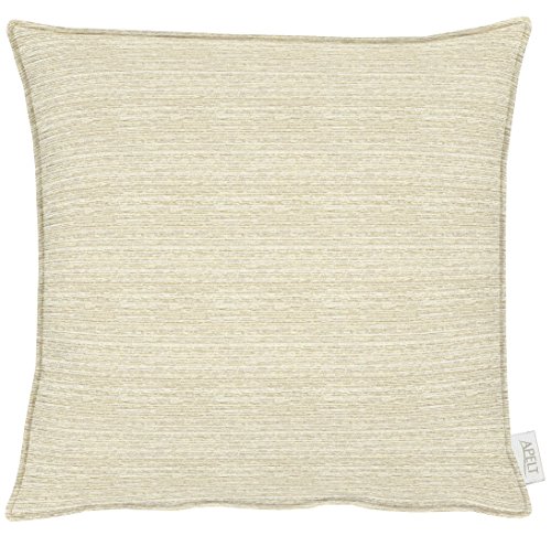 APELT Kissenhülle, Polyester, Beige, 46 x 46 cm von APELT