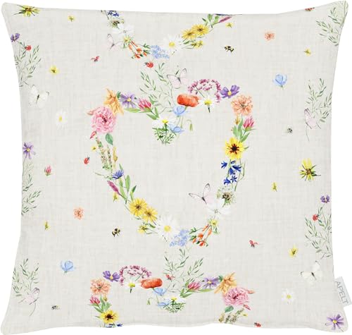 APELT Kissenhülle Springtime bunt Größe 46x46 cm von APELT