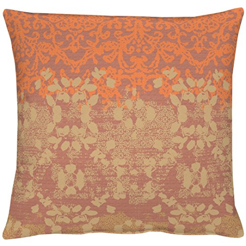 APELT Tilda_49x49_60 Kissenhülle, Polyester, orange, 49 x 49 x 0.5 cm von APELT