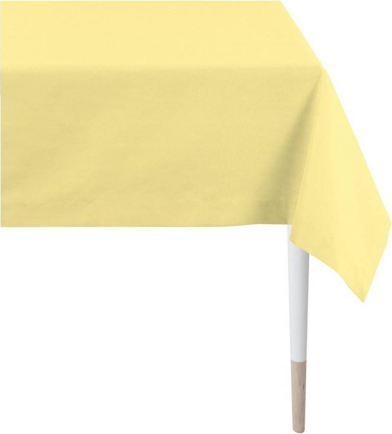 APELT Tischdecke 4362 Rips-Uni (1-tlg), UNI-BASIC von APELT