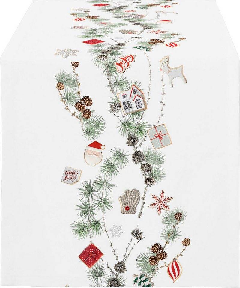 APELT Tischdecke Tischläufer "Season", Satin Motiv von APELT