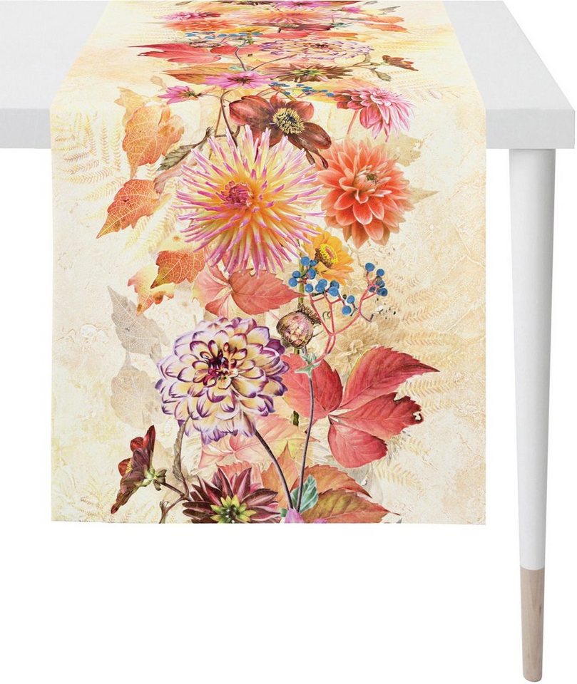 APELT Tischläufer 1311 Herbstzeit, Herbstdeko, Herbst (1-tlg), Digitaldruck von APELT