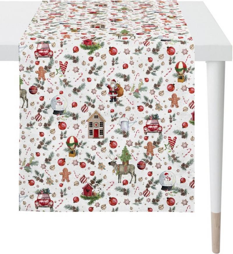 APELT Tischläufer 4688 WINTERWELT, Weihnachtsdeko, Weihnachten (1-tlg), Digitaldruck von APELT