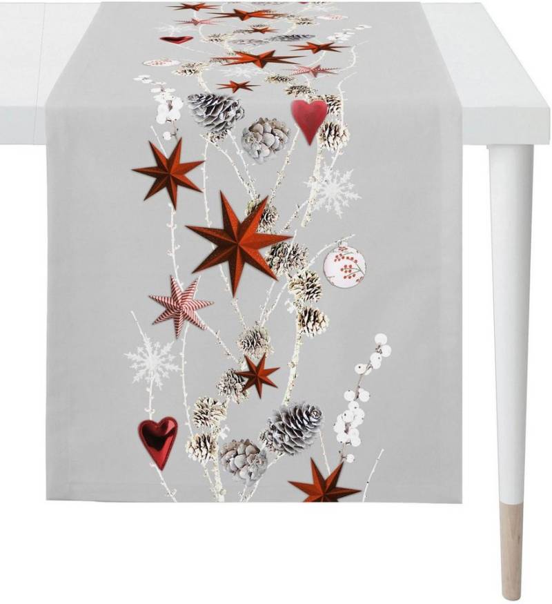 APELT Tischläufer 6204 WINTERWELT, Weihnachtsdeko, Weihnachten (1-tlg), Digitaldruck von APELT