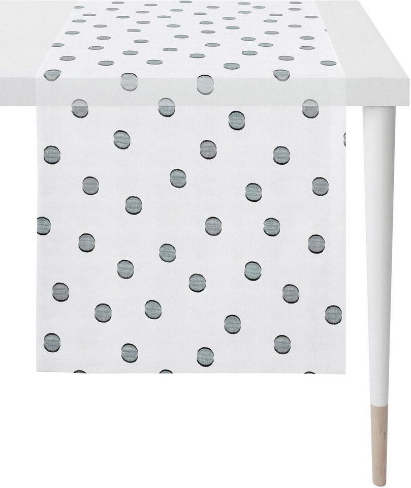 APELT Tischläufer Sevilla - Loft Style (1-tlg), Scherli - transparent von APELT