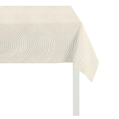 Apelt Tischdecke, Polyester, Creme, 85 x 85 x 0.3 cm von APELT