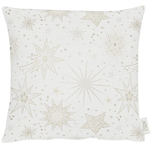 APELT 3001 40X40 50 Kissenhülle, Polyester, Gold/Creme APELT 3001 40X40 50 Kissenhülle, Polyester, Gold/Creme von APELT