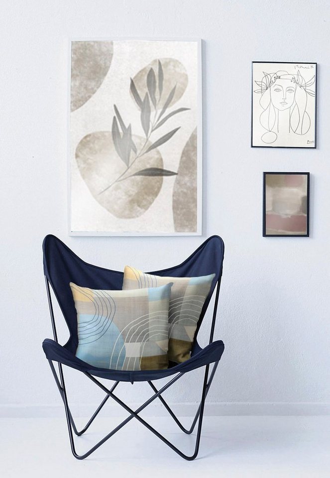 APELT Kissenhülle Happy, (1 Stück), ohne Füllung von APELT