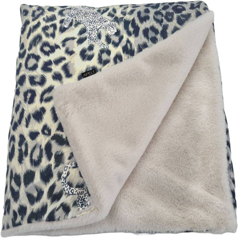 Plaid Maurice 140X180, APELT, trendiges Leomuster von APELT