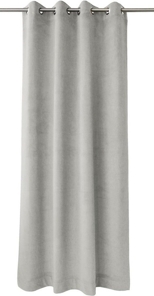 APELT Vorhang TASSILO, Ösen (1 St), blickdicht, HxB: 245x135, Tassilo, Ösenschal mit Mettalösen von APELT