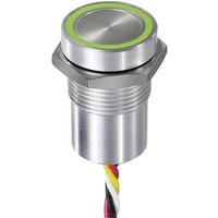 APEM CPB1110000KGSS CPB1110000KGSS Sensortaster 24V 0.2A tastend Grün, Rot IP68, IP69K 1St. von APEM