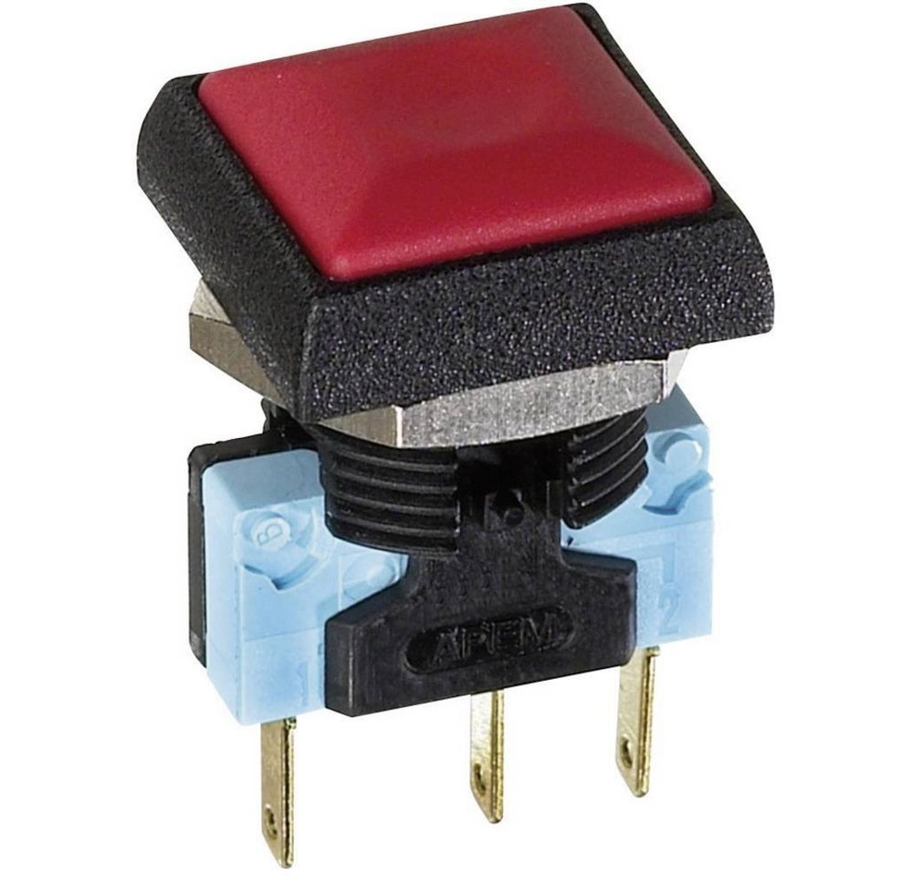APEM Schalter Drucktaster 48 V/DC 200 mA eckig IP67 Serie IRC, Betätiger erhaben APEM Schalter Drucktaster 48 V/DC 200 mA eckig IP67 Serie IRC, Betätiger erhaben von APEM