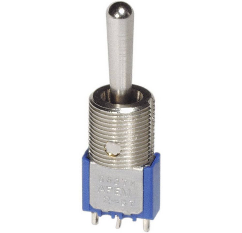 APEM Schalter Hebelschalter 250 V/AC 3 A mit Gewindebuchse 11.9 APEM Schalter Hebelschalter 250 V/AC 3 A mit Gewindebuchse 11.9 von APEM