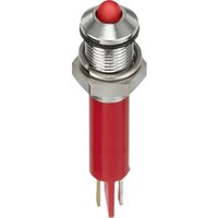 Apem - Q6P1CXXR24E LED-Signalleuchte Rot Prominent 40 mcd von APEM