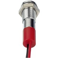 Apem - Q6R1BXXR02E LED-Signalleuchte Rot Recessd 40 mcd von APEM