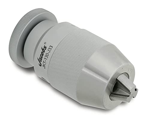 Jacobs Chuck 9682D Hochpräzisionsmodell konisch montiertes industrielles Schnellspannbohrfutter, 33JT-Halterung, 84 cm maximale Kapazität, 8,5 cm geschlossene Länge Jacobs Chuck 9682D Hochpräzisionsmodell konisch montiertes industrielles Schnellspannbohrfutter, 33JT-Halterung, 84 cm maximale Kapazität, 8,5 cm geschlossene Länge von Apex Tool Group
