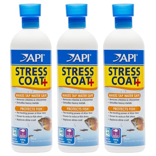 (3 Pack) API Stress Coat Plus Pump Bottle 16 Ounces von API