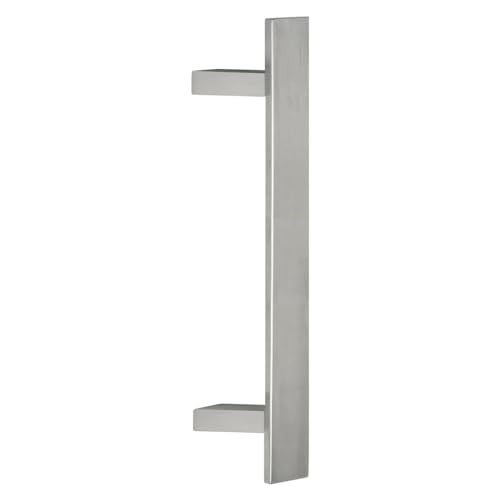 API Oregon Flachgriff aus satiniertem Edelstahl für Innentüren außen Fenster und Geschäfte - Oregon (Länge 1200 mm - Achsabstand 900 mm) von API