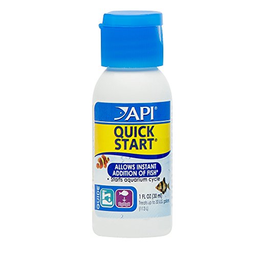 API Quick Start Nitrifizierende Bakterien für Süß- und Salzwasseraquarien, 30 ml Flasche API Quick Start Nitrifizierende Bakterien für Süß- und Salzwasseraquarien, 30 ml Flasche von API