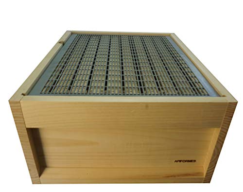APIFORMES Absperrgitter Kunstst. 476x376 mm - Silber | Zander Liebig Beute | Holzbeute | Styroporbeuten | Bienen | Imkereibedarf | von APIFORMES
