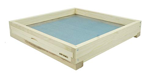 APIFORMES Dadant (DAD12) 12 Waben - Boden inkl. Fluglochkeil 505x505x80 mm | Holzbeute | Imkerei | Imkereibedarf von APIFORMES