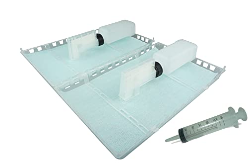 APIFORMES Set: Verdunster Professional Doppelpack von NASSENHEIDER und Dosierspritze - Varroa Milbe - Varroabehandlung - Ameisensäure-Behandlung 60% - Bienen - Imkereibedarf von APIFORMES