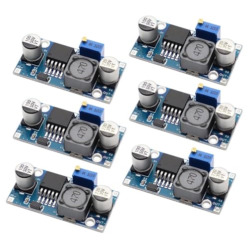 APKLVSR 6 Stück Step Down Converter,DC-DC Buck Converter Modul,3,2-46V zu 1,25-35V Spannungsregler Einstellbares Netzteil Abwärtsmodul Spannungswandler APKLVSR 6 Stück Step Down Converter,DC-DC Buck Converter Modul,3,2-46V zu 1,25-35V Spannungsregler Einstellbares Netzteil Abwärtsmodul Spannungswandler von APKLVSR