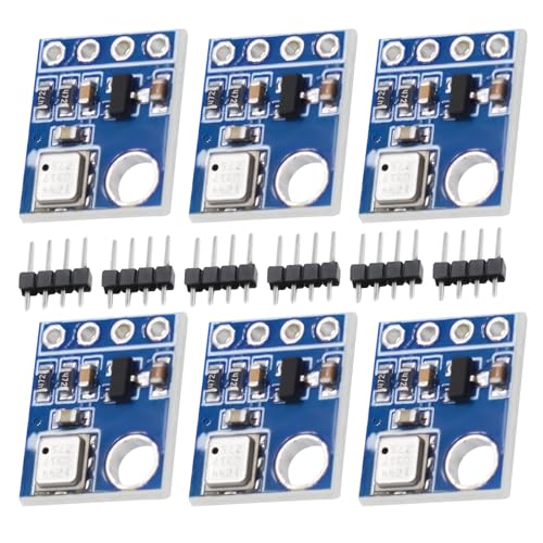 APKLVSR GY-68 Barometrischer Luftdruck und Temperatur Sensor Modul,Luftdrucksensormodul kompatibel mit Arduino und RPi (6 Stück) von APKLVSR