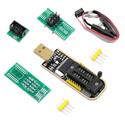 APKLVSR SOIC8 SOP8 Flash-Chip IC CH341A USB-Programmierer für EEPROM,BIOS USB Programmier + SOP8 Clip + SOIC8 Adapter APKLVSR SOIC8 SOP8 Flash-Chip IC CH341A USB-Programmierer für EEPROM,BIOS USB Programmier + SOP8 Clip + SOIC8 Adapter von APKLVSR