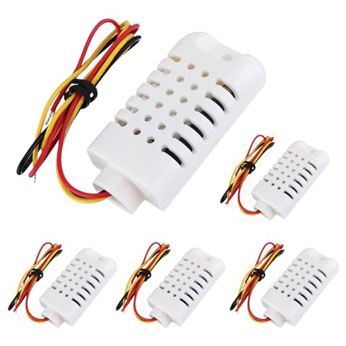 APKLVSR Temperatursensor Modul, Temperatursensor und Luftfeuchtigkeitssensor 3.3-5.5V Kompatibel mit Arduino(5 Stück) von APKLVSR