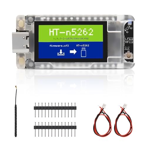 APKLVSR Meshtastic Tracker nRF52840 LoRaWAN LoRa Entwicklungsboard,LoRa Modul mit TFT-Display,1262,863-928mhz,Mesh ode T114,mit BLE/WiFi,Kompatibel mit Arduino (mit GNSS-Sensor) APKLVSR Meshtastic Tracker nRF52840 LoRaWAN LoRa Entwicklungsboard,LoRa Modul mit TFT-Display,1262,863-928mhz,Mesh ode T114,mit BLE/WiFi,Kompatibel mit Arduino (mit GNSS-Sensor) von APKLVSR