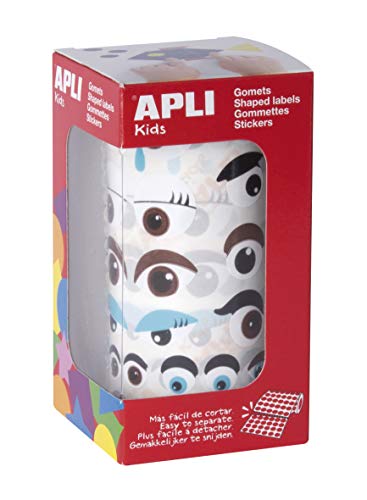APLI Kids 17613 - Rolle Augengummis, mehrfarbig, sortiert APLI Kids 17613 - Rolle Augengummis, mehrfarbig, sortiert von APLI Kids