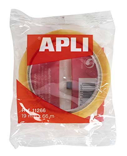 APLI Klebeband transparent 19mm x 66m von APLI