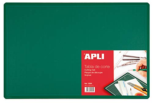 APLI Schneidebrett grün 450 x 300 x 3 mm (A3) (13565) von APLI